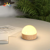 Kintion Night Light front view in warm white for gentle nursery illumination