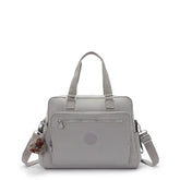 Kipling Alanna diaper bag exterior in durable nylon with quick-access pockets.