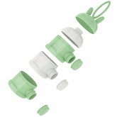 Kisangel Milk Powder Dispenser top view shows compact, travel-ready design for on-the-go feeding.