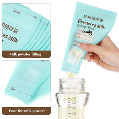Kisangel food-grade material highlights safe storage for baby formula.