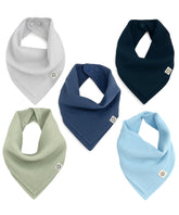 Kishu Baby Indi bib set in gift-ready packaging, ideal for easy gifting.