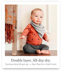 Kishu Baby Indi organic cotton muslin close-up emphasizes soft, toxin-free fabric.