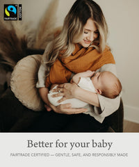 Kishu Baby Indi wear-as-scarf style shown for everyday outfit versatility