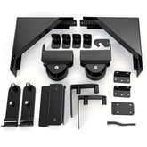 KishYa Sliding Gate Kit shows durable galvanized-steel construction for outdoor use