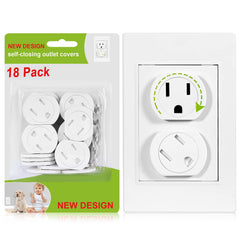 KISKIZ outlet covers swivel design for easy access and socket protection