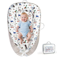 KISS GOLD Baby Lounger cover closeup โ soft cotton for gentle baby comfort.