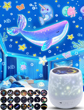 KISTRA Star Projector drum design creates calming bedtime ambiance.