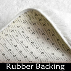 KIXINWA White Hexagon Rug in nursery decor adds soft, inviting color to the space