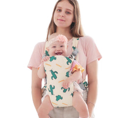 KIYUMI Cactus carrier front view with ergonomic design for comfortable baby carrying.