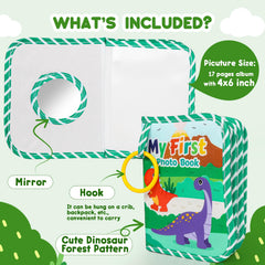 kizh baby photo album features an interactive mirror that engages babies during playtime memories.
