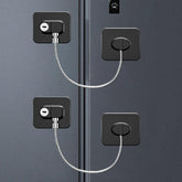 KIZZHISI fridge lock 2pack on fridge keeps kids safe from access