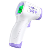 KKmier no-touch forehead thermometer front view with quick non-contact measurement.