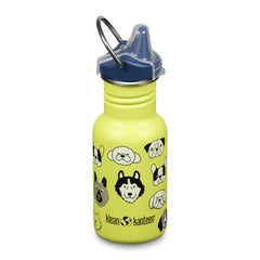 Klean Kanteen 12oz Classic Kid's Sippy Bottle with dust cover for clean sipping on the go