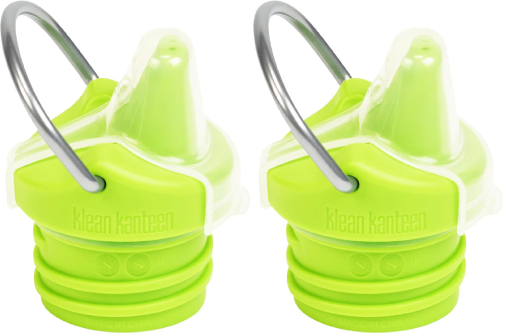 Klean Kanteen Classic Kid Sippy Cap lid enables spill-minimizing sipping on outdoor adventures.