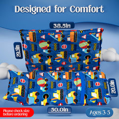 Klevly nap mat soft pillow closeup highlighting plush comfort for restful preschool naps.