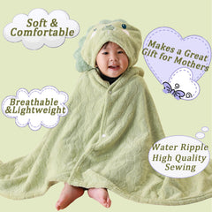 kmilro toddler towel full-coverage 27.5x55 inches grows with child