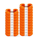 KMKMVV pack20 diaper-pail-refill-bags-orange ready for quick diaper changes with high-capacity use.