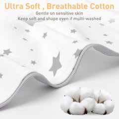 Knirose arms-in-out transition swaddle supports easy growth and wear flexibility.