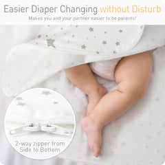 Knirose cotton knit sleep sack offers breathable, cozy comfort