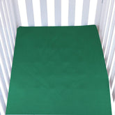 Knlpruhk Silk Fitted Crib Sheet 28x52 shows breathable Mulberry silk for smooth baby skin.