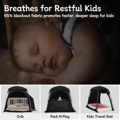 Knocloc hush shade feature reduces wake-ups during early sleep transitions