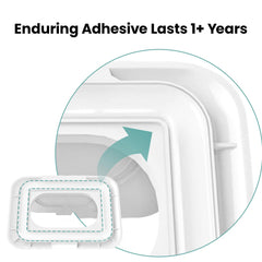 KNOCLOC wipes lid material highlights BPA-free PP construction for safe reuse