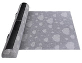 Kohentact bed rail bumpers folded side view shows compact travel-friendly design