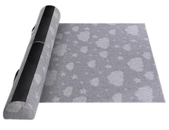 Kohentact bed rail bumpers folded side view shows compact travel-friendly design