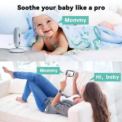 Kokit baby monitor 2-way talk lets you comfort baby remotely