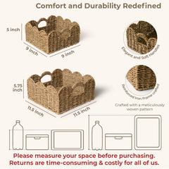 KOKODO set of two small baskets ideal for compact toy storage