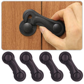 KongNai cabinet locks 4pack close-up demonstrates sturdy, child-safe design.