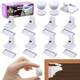 KongNai magnetic cabinet lock hidden inside cabinet for discreet child safety.