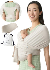 Konny Flex SoftBreeze head support close-up showing secure newborn positioning for added peace of mind.