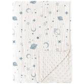 Konssy baby blanket front muslin cotton offers breathable softness
