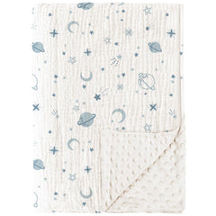 Konssy baby blanket front muslin cotton offers breathable softness
