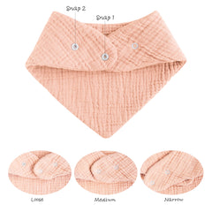 Konssy bandana bibs for teething drool, a stylish, practical option.