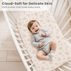 Konssy rectangle mattress 28x14 bassinet sheet compatible with small rectangles.