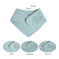 Konssy bibs offering multi-use as burp cloth and washcloth for baby care.