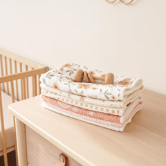 Konssy burp cloths versatile uses as washcloths or bibs