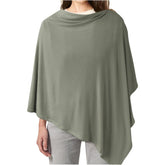 Konssy Knit Nursing Cover – breathable fabric for comfortable breastfeeding privacy.