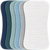 Konssy muslin baby burp cloths soft-absorbent for sensitive skin