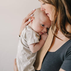 Konssy muslin burp cloths closeup shows ultra-soft cotton gentle on baby's skin