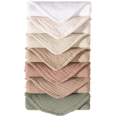 Konssy muslin burp cloth soft touch for gentle baby skin.