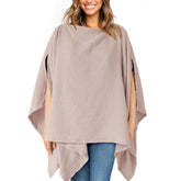 Konssy Muslin Nursing Cover with 360° privacy for discreet breastfeeding in public.