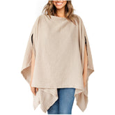 Konssy Muslin Nursing Cover offers 360° privacy with breathable cotton touch for discreet feeding.