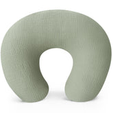 Konssy muslin nursing pillow cover offers soft cotton comfort for feedings.