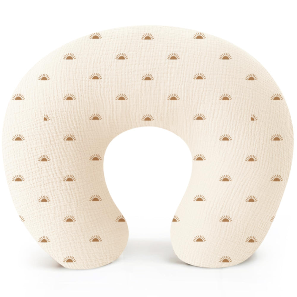 Konssy muslin nursing pillow cover with soft touch for comfortable feeds