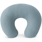 Konssy muslin nursing pillow cover with soft-touch features for comfortable feeding sessions.