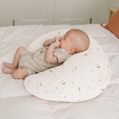 Konssy nursing pillow cover Machine-washable—removable cover for quick cleanup.