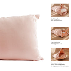 Konssy travel-pack pillowcase set ready for on-the-go families and easy changes